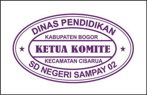 Contoh Stempel Komite Sekolah Penggerak Logo Image Seesaw - IMAGESEE