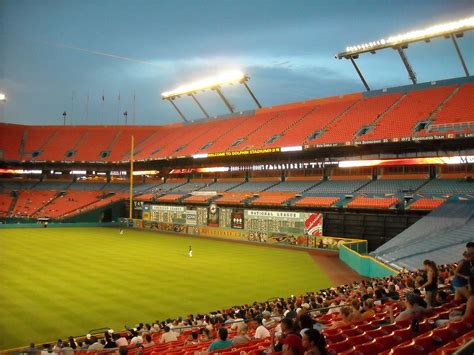 Sun Life Stadium - history, photos and more of the Florida Marlins former ballpark