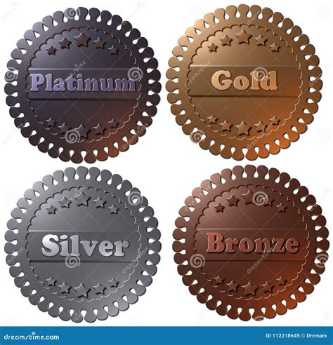 Platinum Medal Clipart Free