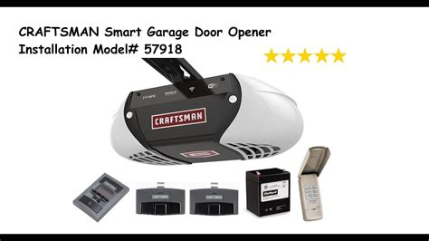 Craftsman Garage Door Opener 54985 Review | Dandk Organizer