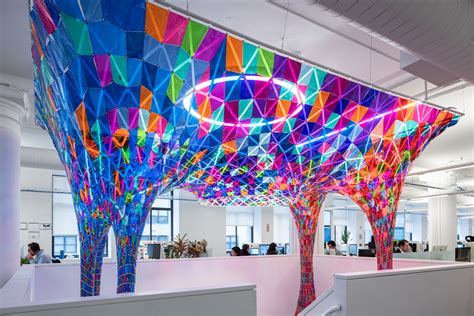 SOFTLab Installation Brings Much Needed Color to a Drab Office | Architect Magazine ...