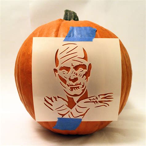 Pumpkin Carving with Stencil1 stencils and a Dremel | Stencil 1