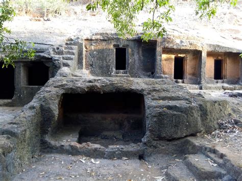 Panhalekaji Caves near Unhavare Hot Water Springs near Dapoli in ...