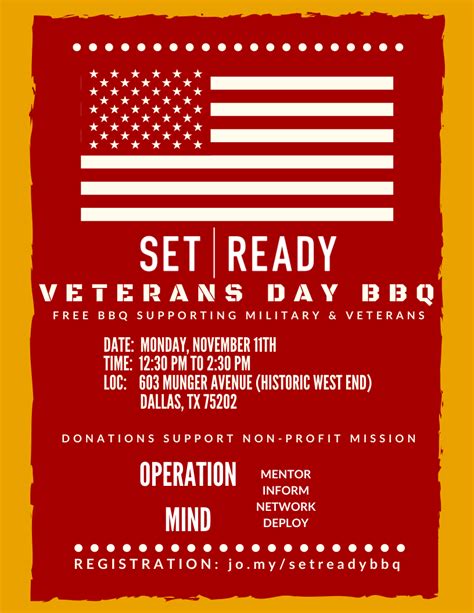 #announcement #free Veterans Day BBQ in celebration of those serving ...