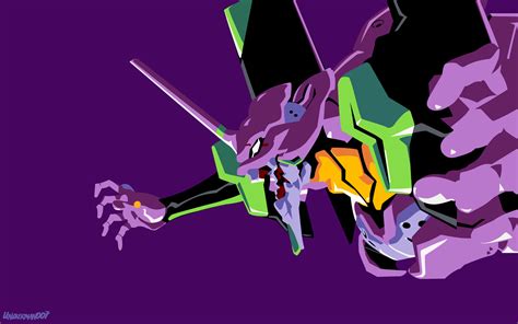 Evangelion EVA 01 Minimalistic by Unckerman007 on DeviantArt