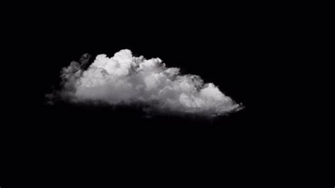 Realistic Dark Storm Clouds 4k Alpha Stock Footage Video (100% Royalty ...