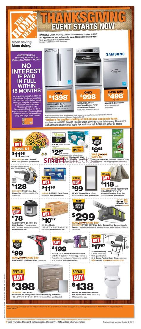 Home Depot Sault Ste Marie Flyer | @ROSS BUILDING STORE