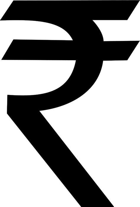 indian rupee symbol - Clip Art Library