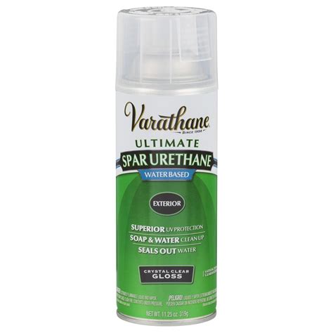 Varathane 11.25 oz. Clear Gloss Spar Urethane Spray Paint-250081 - The Home Depot