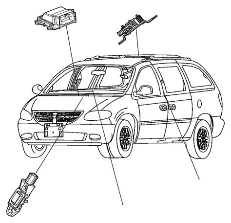 Dodge Grand Caravan Module. Occupant restraint - 05094205AF | Mopar ...