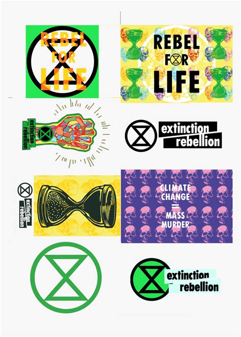 Extinction Rebellion English Stickers, HD Png Download - kindpng