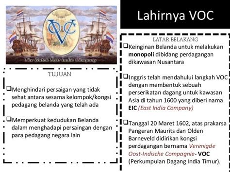 Sejarah VOC di Indonesia