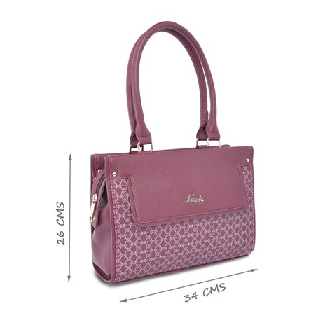 Lavie Gram Women's Flap Satchel Handbag (Wine): Buy Lavie Gram Women's ...