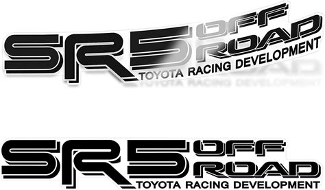 Buy TRD SR5 Off Road Decals, Bed Side Stickers Set of 2 Black Online in Australia. B09C2LLDHV