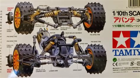 r/c hobby: Tamiya Avante 2011 - the build