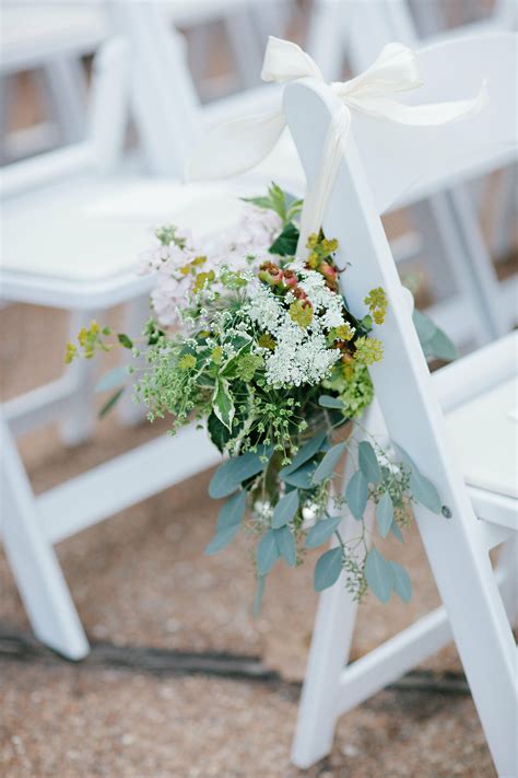 Rustic Wildflower Aisle Markers