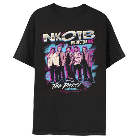 New Kids On The Block Party Continues Mixtape Tour 2022 Shirt - Wogifts ...