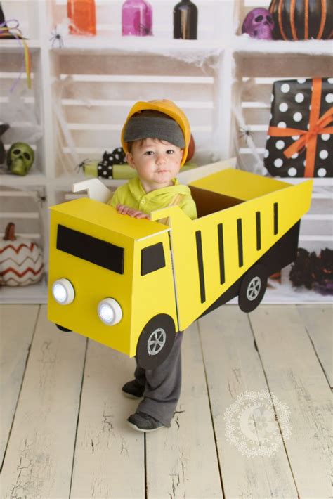 Dump truck costume- Happy Halloween » Dreamy Buttercup Photography | Toddler boy halloween ...