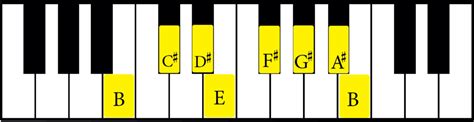 B major Scale Explained: A Music Theory Guide