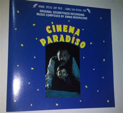 Cd Soundtrack De Cinema Paradiso - $ 200.00 en Mercado Libre