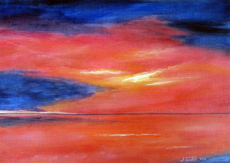 Dusk - Oil Painting - Fine Arts Gallery - Original fine Art Oil ...