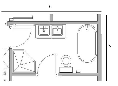 6×8 Bathroom Design: Furniture and Color for Small Space
