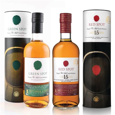 1 Red Spot 1 Green Spot Irish Whiskey - 750ml – Liquor Bar Delivery