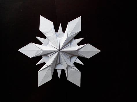 Снежинка оригами (Riccardo Foschi) | Snowflake origami, Origami, Origami quilt