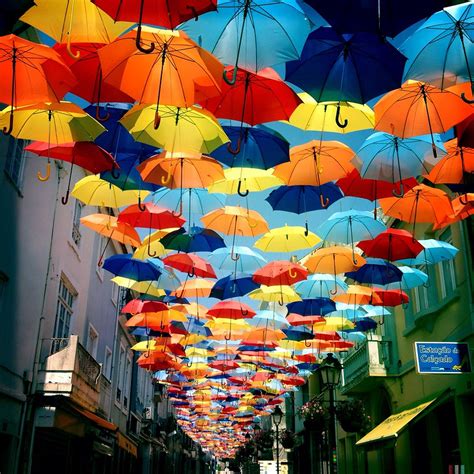 The Umbrella-Lined Streets of Agueda, Portugal » TwistedSifter