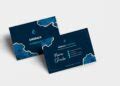 Oceanic Emerald Business Card Templates – Editable Canva Templates 1-2 | Download Hundreds FREE ...