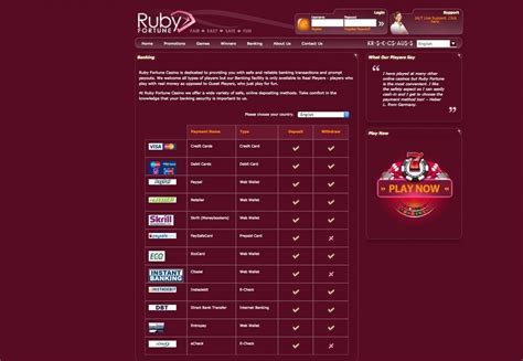 Ruby Fortune Casino review and 🤑 bonuses!