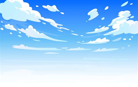 Anime Blue Sky Wallpaper