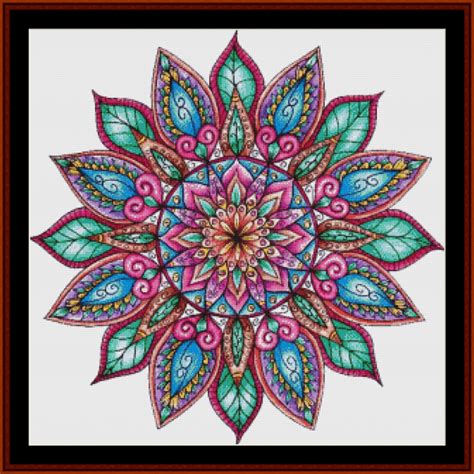 Mandala 8 cross stitch pattern by Cross Stitch Collectibles | Crafting ...