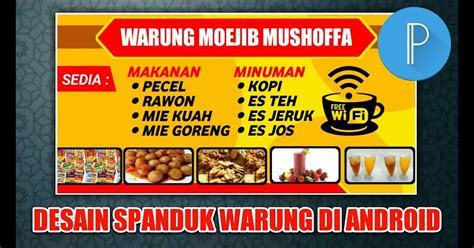 Contoh Desain Spanduk Warung Kopi Banner Warkop Gambar Contoh Banners Images