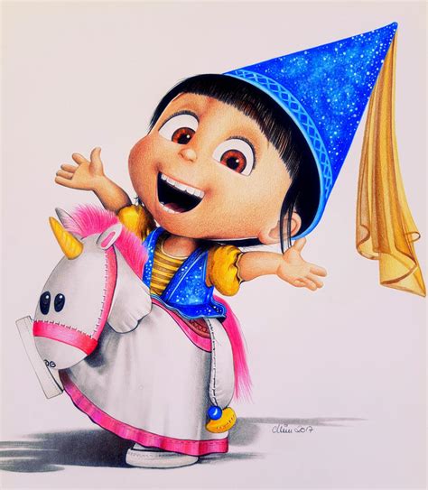 Agnes, Despicable me by Mim78 on DeviantArt