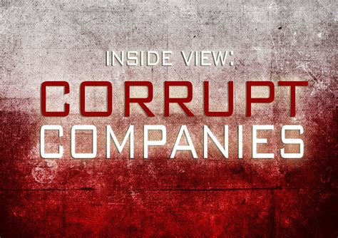 Organizational Culture in Corrupt Companies - Corporate Compliance Insights