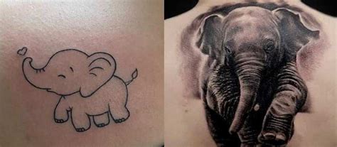 30+ cool elephant tattoo ideas, what they mean and placement options ...