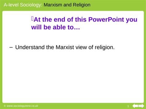 Marxism and Religion | Teaching Resources