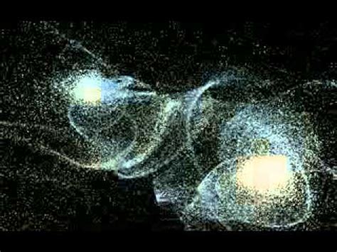 Andromeda Milky Way collision simulation) - YouTube