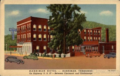 Hotel Harriman, Harriman TN | Harriman, Hotel, Tennessee