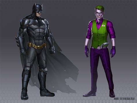 ArtStation - Dark Knight & Joker Character Design