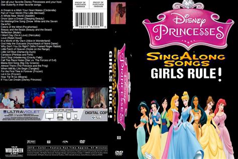 Disney Princess Sing Along Songs Girls Rule by SteveIrwinFan96 on ...