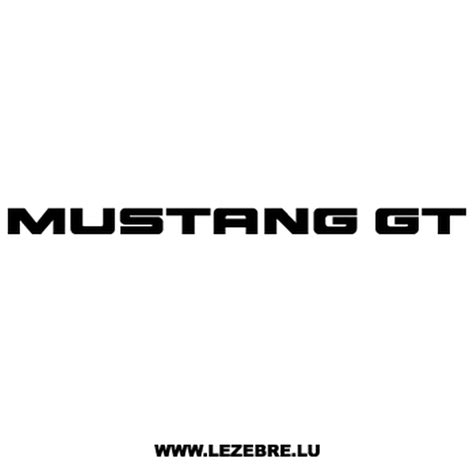 Ford Mustang GT Decal | ubicaciondepersonas.cdmx.gob.mx
