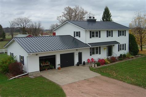 Standing Seam Metal Roof Color Options - Charcoal Grey | Metal roof ...