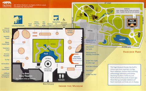 La Brea Tar Pits Map - Maping Resources