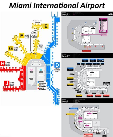 Miami Airport Gate Map