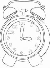 An Alarm Clock coloring page  Download Print Or Color Online For Free sketch template
