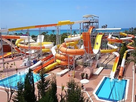 Side Turkey June 2018 Waterpark Pegasos World Resort Side Turkey – Stock Editorial Photo ...