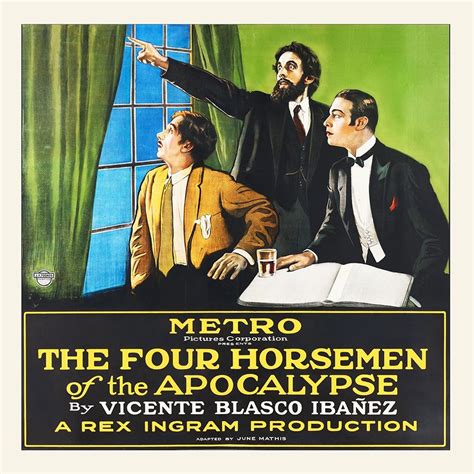 Four Horsemen, 1921 Poster Print by Hollywood Photo Archive Hollywood ...