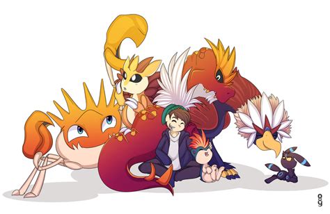 Trevor Pokemon Team Commission by GeckoGeek on DeviantArt